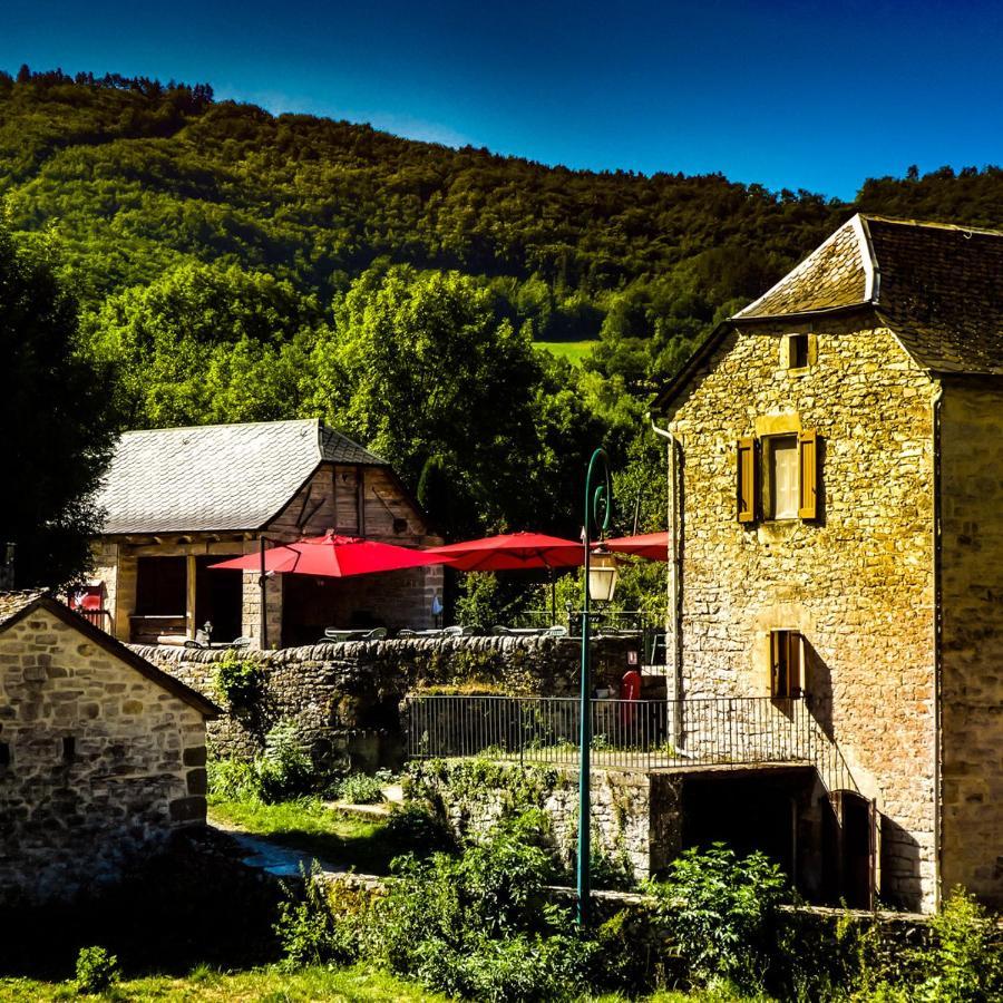 Chambres D'Hotes Le Moulin D'Auxillac La Canourgue Exterior foto